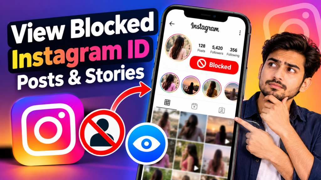 Block Instagram ID Ki Post Aur Story Kaise Dekhe