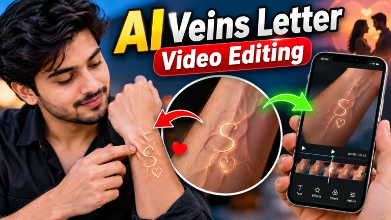 Viral AI Veins Letter Video Editing Google Flow से वीडियो कैसे बनाएं (2026)